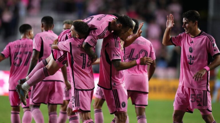 Inter Miami gets a win in Messi’s MLS playoff debut, tops Atlanta United