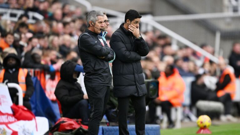 Newcastle vs Arsenal: Arteta won't talk title race after loss