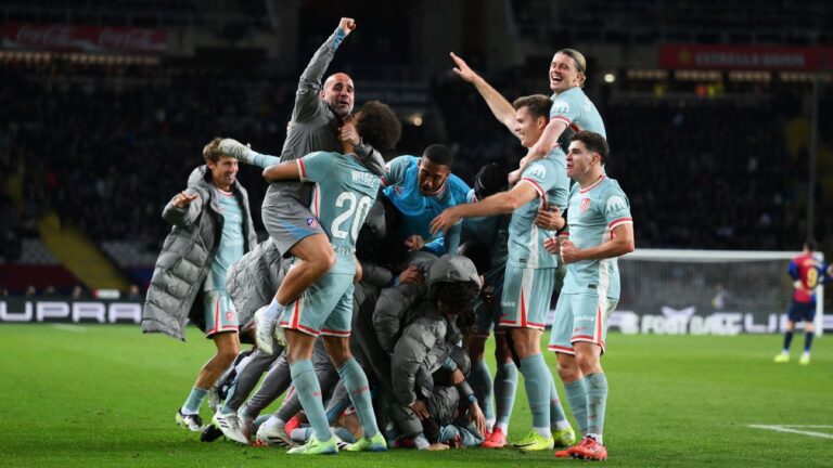 Atlético Madrid, not Real, overtake Barcelona on top of LaLiga