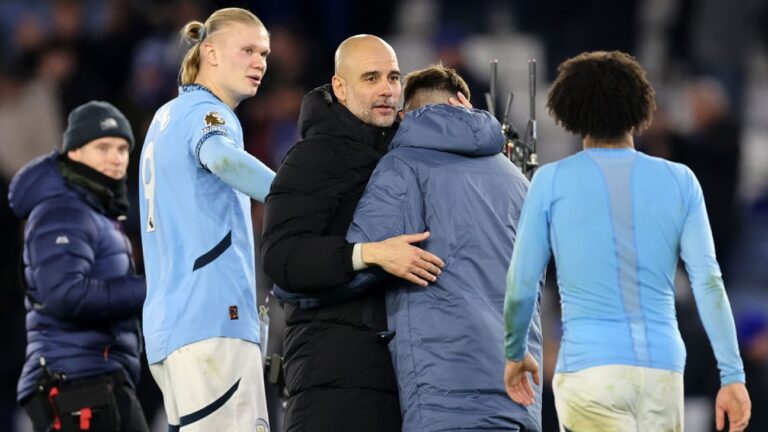 Pep Guardiola: Man City's title hopes over despite victory