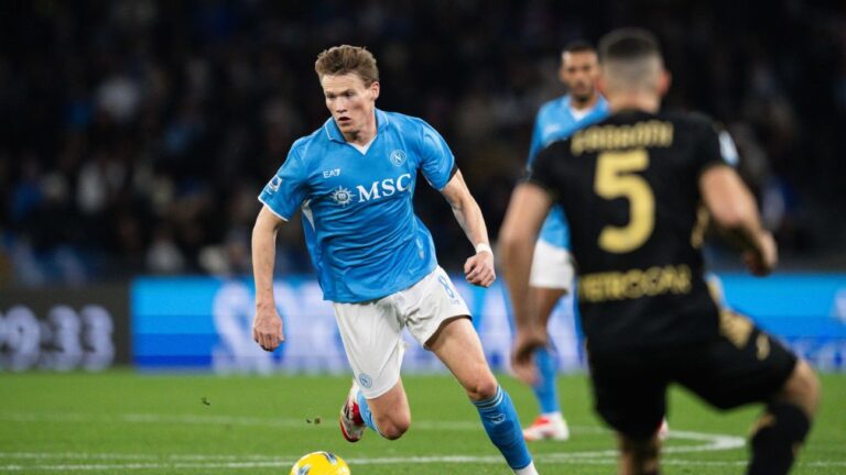 Napoli's Antonio Conte lauds Scott McTominay, Romelu Lukaku form