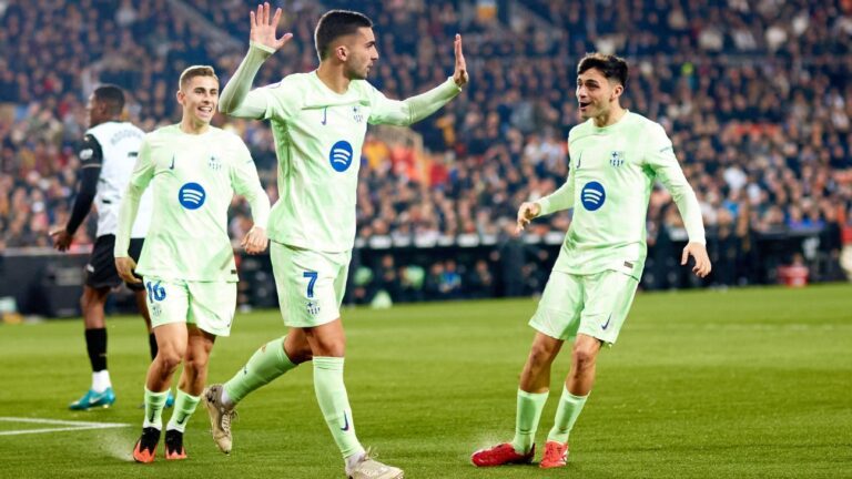 Flick praises Ferran Torres' impact as striker after hat-trick
