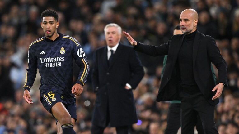 Real Madrid vs Man City: Pep Guardiola weighs in Jude Bellingham red row