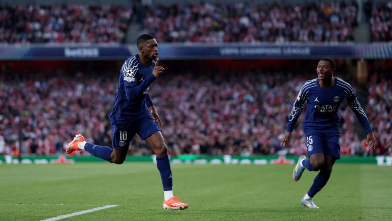 Dembélé shows Arsenal what they're missing: a clinical forward
