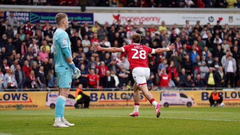 Wrexham promoted to Championship as historic rise continues