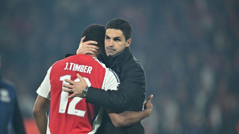 Arsenal coach Arteta: Best in team in Champions League 'out'