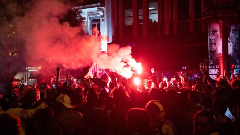 Three hospitalised 43 arrested as PSG reach Champions League final
