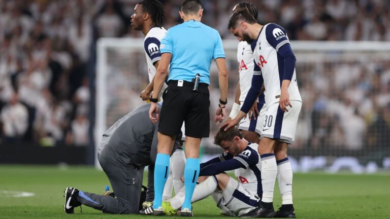 Tottenham's James Maddison out for season with knee injury